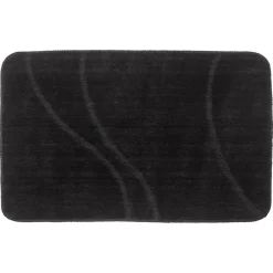 Cheap Badmat Golf Zwart Badtextiel