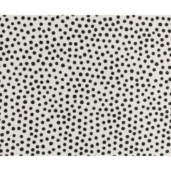 Flash Sale Behang Polka Zwart Wit Vliesbehang