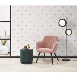 Discount Behang Riemke Wit Vliesbehang