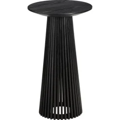 Online Bijzettafel Latera Zwart - O 35X60 Cm Bijzettafels
