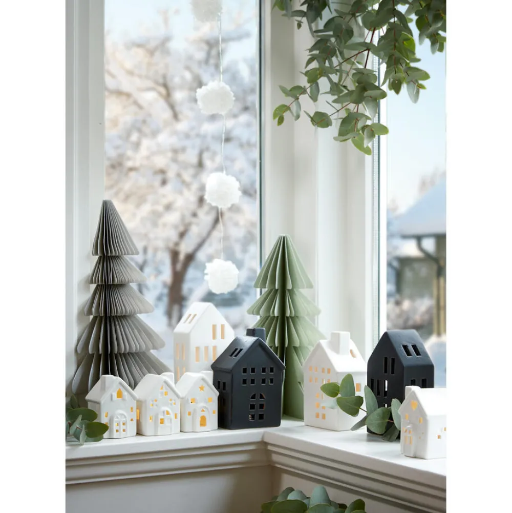 Sale Decoratie Met Led Houssen Wit Kerstdecoratie