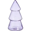 Store Glazen Kerstboom Lila Kerstdecoratie