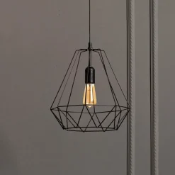 Cheap Hanglamp Cassandra Zwart Hanglampen