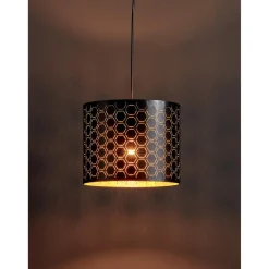 Cheap Hanglamp Hermu Zwart Goud Hanglampen