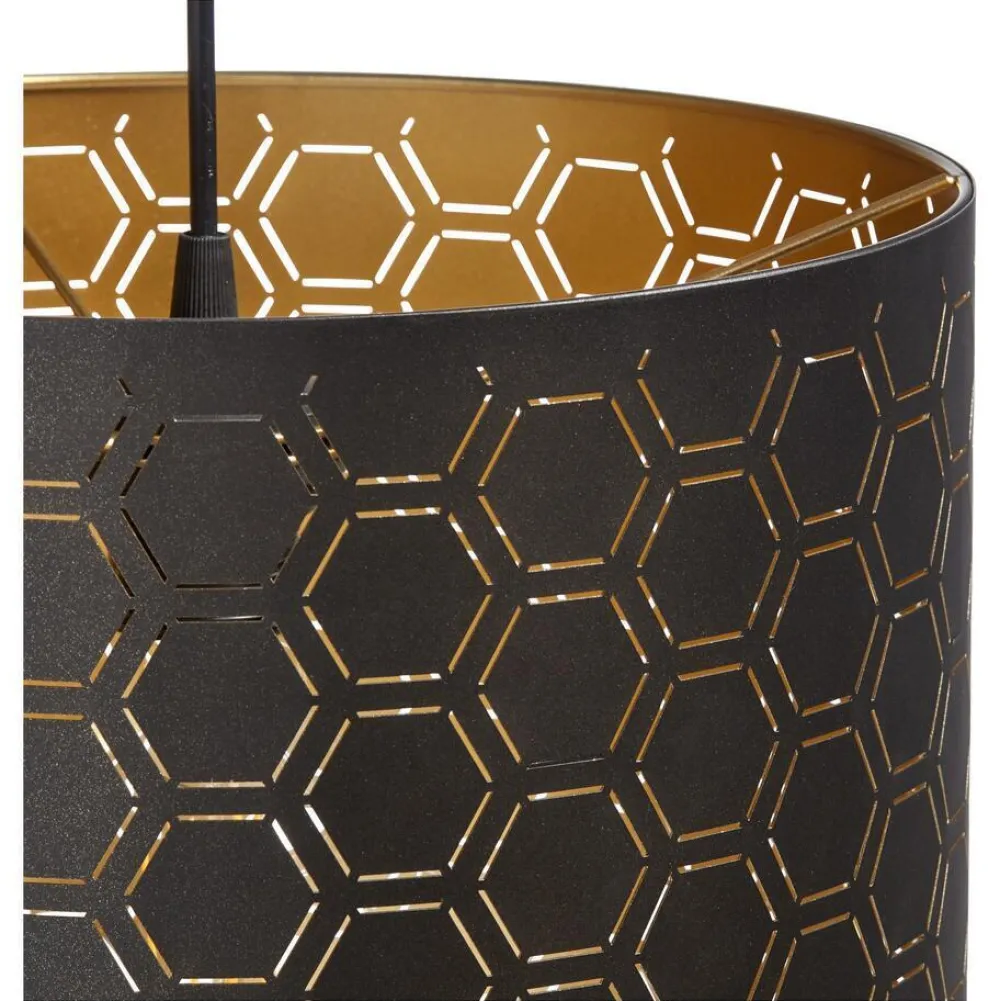 Cheap Hanglamp Hermu Zwart Goud Hanglampen
