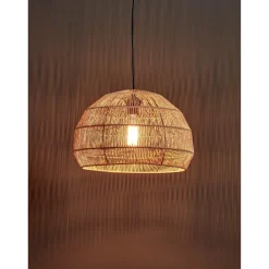 Outlet Hanglamp Segin Zwart Bruin Hanglampen