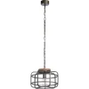 Cheap Hanglamp Wood 1-Lichts Zwart Hanglampen