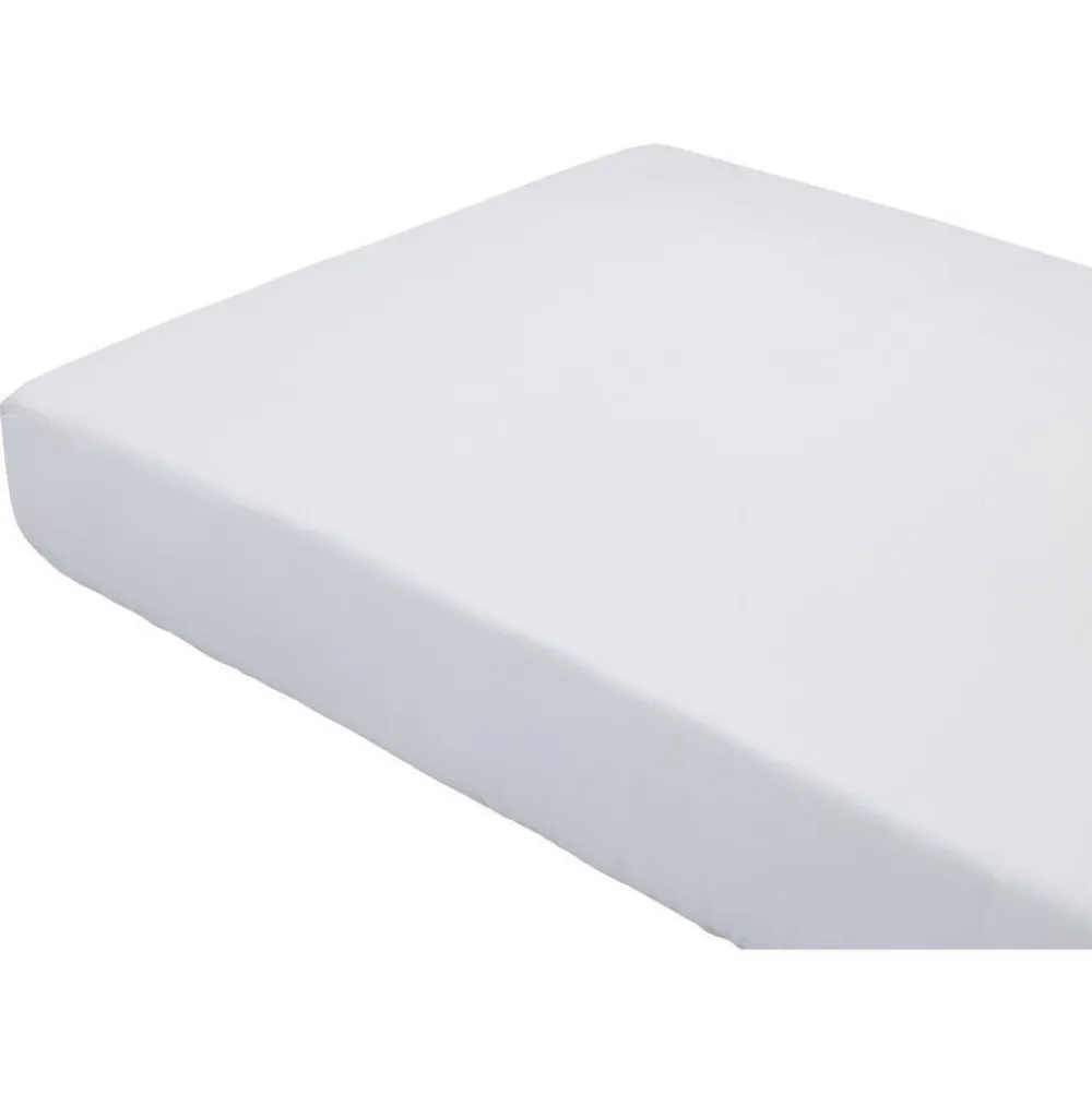 Sale Hoeslaken Katoen Wit - 80X200 Cm Beddengoed