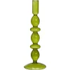 Cheap Kandelaar Aveley Groen - O 8X27 Cm Kandelaars
