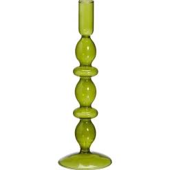 Cheap Kandelaar Aveley Groen - O 8X27 Cm Kandelaars