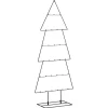 Hot Kestboom Metaal Zwart Kerstdecoratie