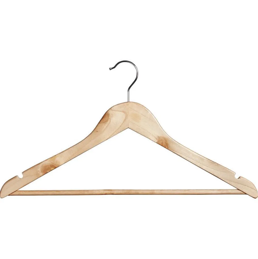 Outlet Kledinghanger Hout Naturel Kapstokken