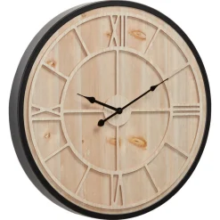 New Klok Murton Zwart Naturel Klokken