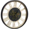 New Klok Toulon Zwart Goud Klokken