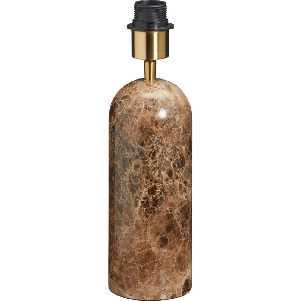 New Lampvoet Marmer Bruin Tafellampen