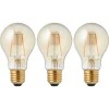 Hot Led Lamp Goud 3 Stuks 60 Mm Lichtbronnen