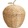 Sale Mand Met Deksel Appel Naturel Manden