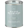 Cheap Muurverf Mat Grijs Blauw - 1 L Muurverf
