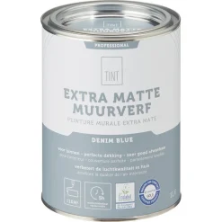 Outlet Muurverf Professional Denim Blue - 1 L Muurverf