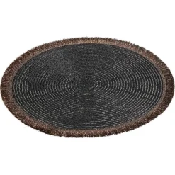 Sale Placemat Rond Zwart Placemats & Onderzetters