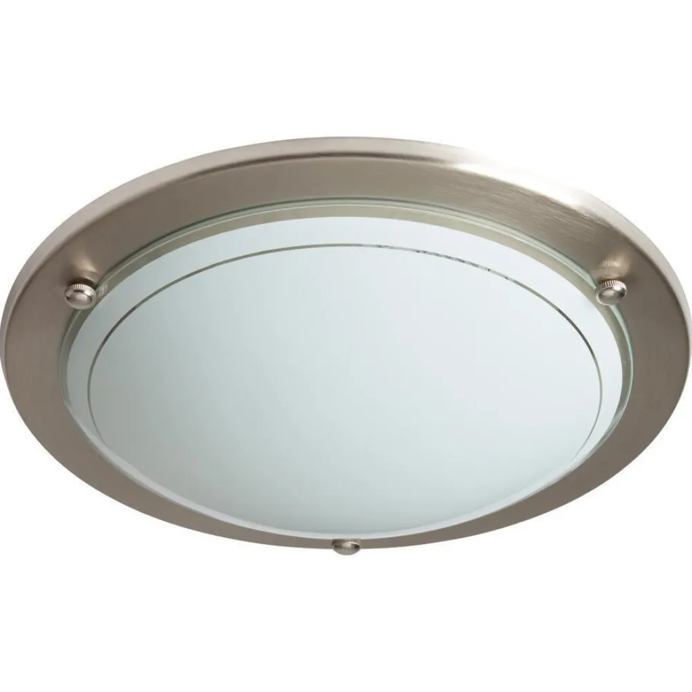 Discount Plafondlamp Athan Nikkel Plafondlampen