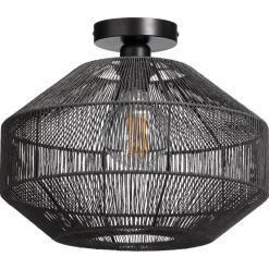 Shop Plafondlamp Segi Zwart Plafondlampen