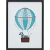 Sale Poster Luchtballon Zwart Wanddecoratie