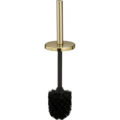 Clearance Toiletborstel Metaal Goud Badkameraccessoires