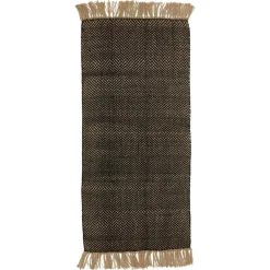 Sale Vloerkleed Buna Zwart Naturel Vloerkleden