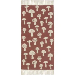 Fashion Vloerkleed Mushi Rood Vloerkleden