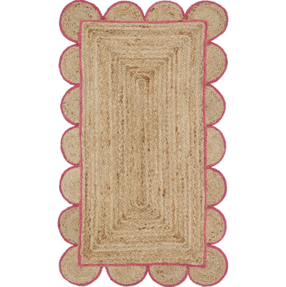 Best Vloerkleed Scallop Naturel Vloerkleden