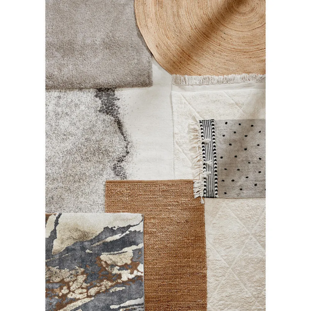 Discount Vloerkleed Solis Naturel - O 100 Cm Vloerkleden