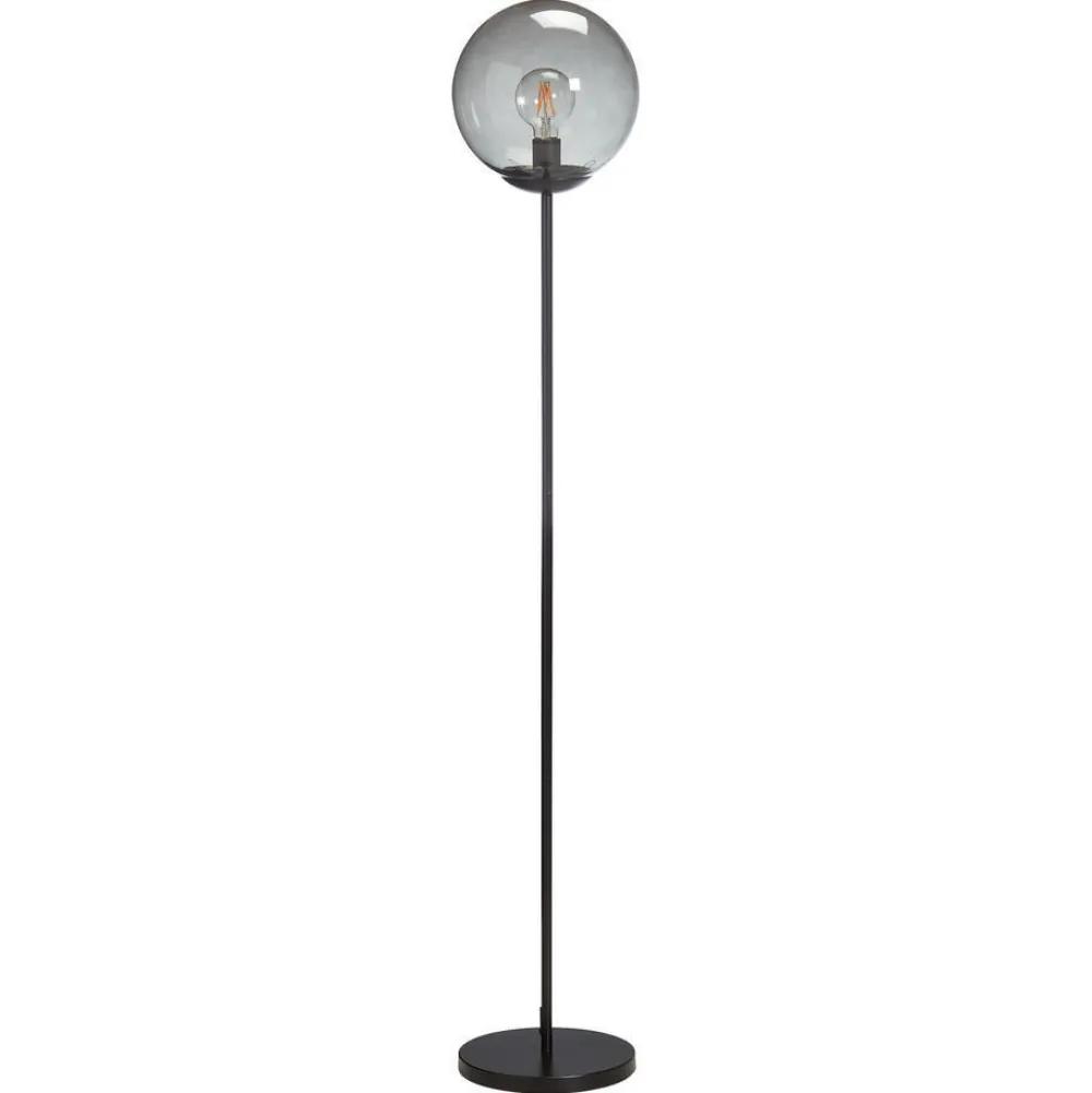 Discount Vloerlamp Sela Zwart Vloerlampen