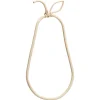New Wanddecoratie Peer Naturel - 25X21 Cm Wanddecoratie